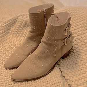 Zara suede booties